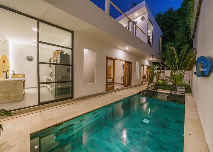 Villa Modern 4br Ris Ya With Pool Near Canggu